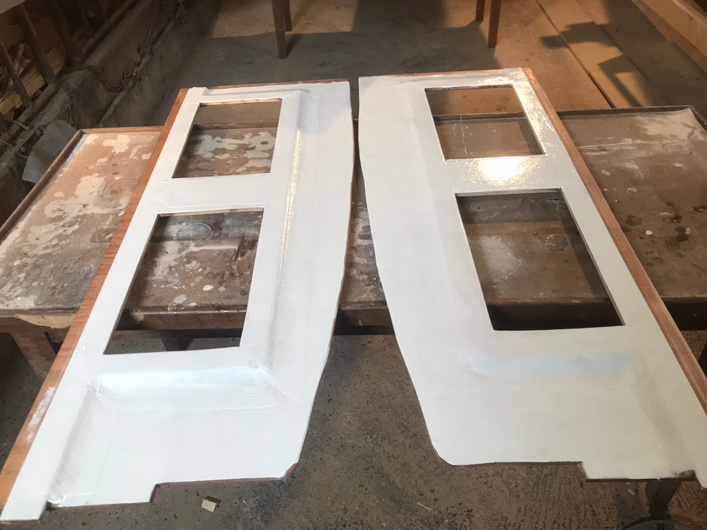 Peinture des dessus de coffres